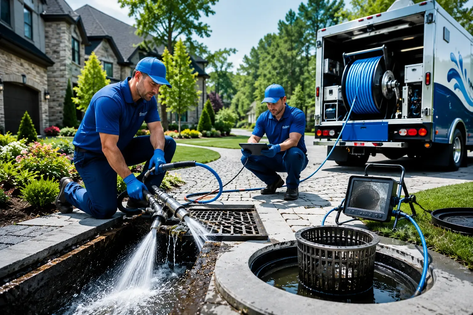Local outdoor drain cleaning professionals in Iuka, KS